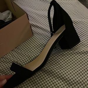 Black JustFab Heels